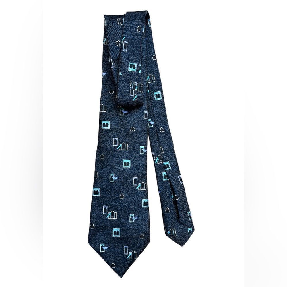 BVLGARI  silk tie